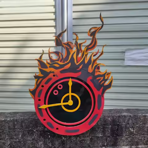 Dante Cosplay Alarm Clock Headpiece Limbus Company Anime Props Comic Show Halloween Carnnival Fancy