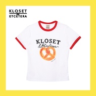 Kloset and Etcetera Pretzel Sweet T-shirt  (15th-11) เสื้อยืดพิมพ์ลาย ดีไซน์สวยทันสมัย ใส่สบายด้วยเน