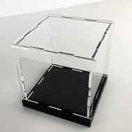Clear Acrylic Display Case Box ，Versatile Collectibles Display Dustproof Showcase with Thickening Base，for Display Action Figures Home Storage Organizing Toys (8x8x8inch/20X20X20cm)