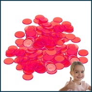 Bingo Chips Loteria Chips For Board Games 120pcs Bingo Counting Chips 6 Color for Math Manipulatives