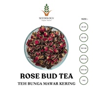 MAWAR Dried Rose Buds Tea 25g - Golden Edge Rose Buds Tea Tisane/