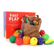 Fruit Simulation Classification Preschool Cognitive Wholesale Game Teaching Vegetables Play House Ki