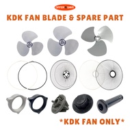KDK 16 INCH (40cm) 12 INCH REPLACEMENT PLASTIC FAN BLADE AND SPARE PART Kipas Siling Kipas Angin Kip