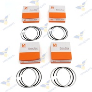 V2203 4 set Piston Rings STD For Kubota V2203T V2203E V2203B BOBCAT 7753 87mm 2HK*2*4,2.5HK+2+5
