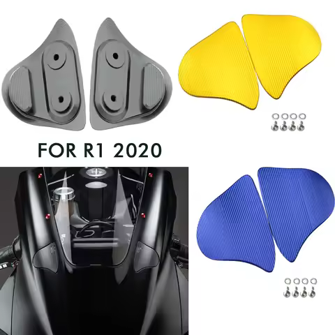 R1 2020 Motorcycle Rearview Mirror Seat Decorative Cover Mirror Base for Yamaha R1 R1M GPyzf 2020-20