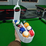 9-Ball Rack Curved Tray 9 Ball Diamond Rack Game Accessory Front Release Glossy