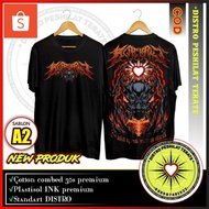 Kaos PSHT ANTS IRENG BLACK ANT ATWORK METAL (SH-1)