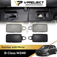 Mercedes Benz B-Class W246 B200 B220 B250 2012-2018 Sun Shade Sun Visors Mirror Cover Replace V Proj