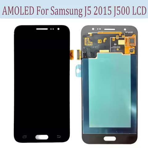 AMOLED For Samsung J5 2015 J500 LCD Display Touch Screen J500H J500FN J500F J500M SM-J500F For Samsu