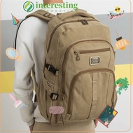 INTERESTING Travel Backpack, Wear-Resistant 50L Men Shoulders Bag, Thickened Large Capacity Heavy Du