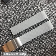 【September】 Rubber Watchbands For Longines CONQUEST HYDROCONQUEST L3 21mm Waterproof Strap Watch Acc