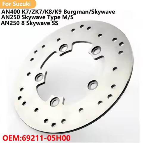 69211-05H00 Rear Brake disc for Suzuki Skywave 250 400 Burgman 250 400 AN 400 AN250 AN400 K7/ZK7/K8/