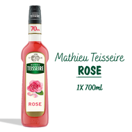 Mathieu Teisseire Rose Syrup 700ml | Mathieu Teisseire น้ำเชื่อมกลิ่นกุหลาบ 700มล.