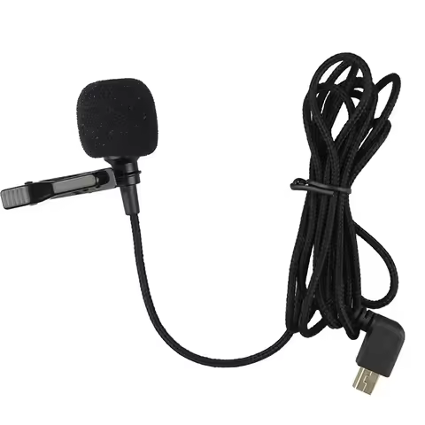 Original SJCAM Accessories External Microphone With Clip Type for SJCAM SJ6 Legend/SJ7 Star/SJ360 4K