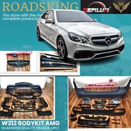 BENZ MERC  AMG FRONT REAR BUMPER LIP BODYKIT ABS MATERIAL MODEL: W212