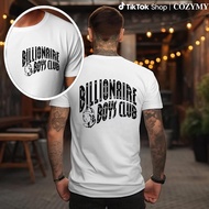 Men's Casual Y2K Double Sided Printed T-shirt "Billionaire Boys Club" Casual Streetwear Style Fashio