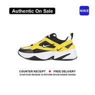 ใหม่และแท้ Nike M2K Tekno " Yellow " รองเท้ากีฬา AV4789 - 700 รับประกัน 1 ปี