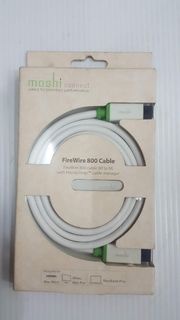 moshi 火線 官方正品 firewire 800 cable 適用MacBook/iMac/MaMin