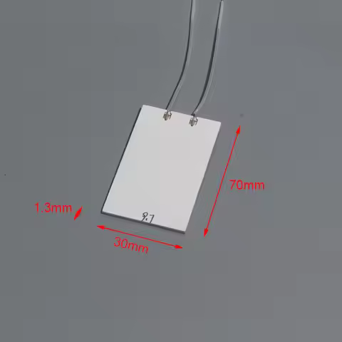 LUJINXUN 70x30mm Industrial Grade High-temperature Ceramic Heating Plate MCH Alumina Heating Sheet 2