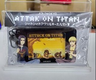 全新 日版 進擊的巨人 x AIR TWOKYO POP UP  壓克力 亞克力  匙扣 艾連 ＆ 阿爾敏