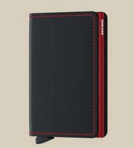 Secrid Miniwallet Matte Black Red