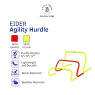 Eider Football Hurdle Training Jump Hurdles for Indoor & Outdoor Training Equipment (6/9/12") Neon O