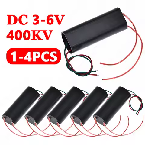 1-4PCS DC 3V-6V Boost Step Up Power Module 2A-5A 400KV High Voltage Generator Voltage Converter Step
