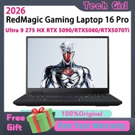 ZTE Nubia RedMagic Gaming Laptop 16 Pro 2026 | Intel Core Ultra 9 275 HX RTX 5090/RTX5080/RTX5070Ti 