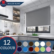 [READY STOCK]- Semi Blackout - Premium Roller Blind / Blackout Blind / Roller Blind / Curtain Blind 