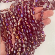 CZECH DROPS 5X7MM / CZECH AB RAINBOW WATER DROPS / CZECH DROPS CRYSTAL / CZECH GLASS DROPS