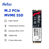 SSD M2 Netac NVME 1Tb 500Gb SSD 128Gb M.2 SSD 256Gb 512ฮาร์ดดิสก์ขนาด Gb M2 PCIe NVME โซลิดสเตทไดรฟ์ภายในสำหรับแล็ปท็อป Igdxch
