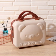 Lazy Bear Cosmetic Case Suitcase Portable Lock Password Mini Luggage Cosmetic Storage Box