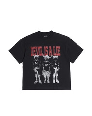 NWL24 nightmare 02 Boxy T-Shirt Black เสื้อยืด