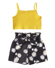 Baby Girl Clothes Toddler Infant Summer Outfits Clothing Sleeveless Top Shorts Sets for Girls