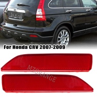 Car Rear Bumper Reflector Lamps For Honda CRV 2007 2008 2009 Automobiles Covers Tail Stop Brake Fog 