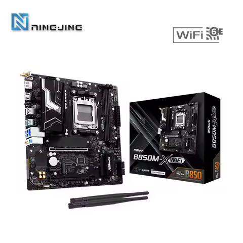 ASROCK B850M-X WIFI NEW Motherboard AMD B850 Micro ATX AMD Socket AM5