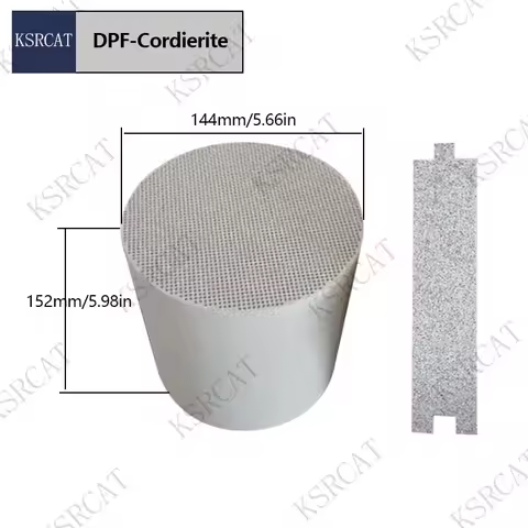 Universal Catalytic Converter Of Cordierite DPF Diesel Particulate Filter No Standard 144*152mm