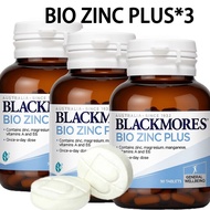 Blackmores Bio Zinc Plus 90 Tablet Suplemen Zinc untuk Kesehatan Reproduksi Vitamin A B6 Magnesium