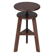 MEEDEN Wooden Drafting Stool with Adjustable Height Artist StoolOffice Studio Stool Up to 220 LbsGer