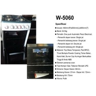 DISKON WINN GAS KOMPOR FREESTANDING W 5060 4 TUNGKU PLUS OVEN GARANSI