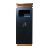 Storage Can Trash Can Hotel Lobby Sales Office Vertical Waste Bin Stainless Steel Indoor Commercial 