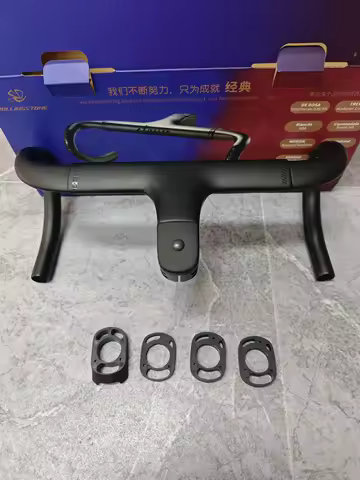 Rolling Stone 2 Carbon Bicycle Handlebar Bent Bar Cycling PartsCockpit to fit FSA ACR system for Tre