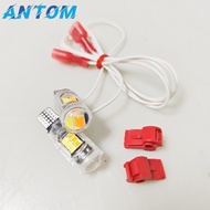 2pcs 2 Mode Led Turn Signal Lights and 2IN1 MotorcycleSenja T10 T15 Dual Contact Garden Lights Signa