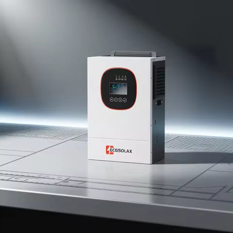 ECGSOLAX 1.2KW 3.6KW Hybrid Solar Inverter 12V 24V Off-grid Solar Hybrid Inverter With 100A MPPT Cha