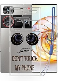 Phone Case for ZTE nubia Z60 Ultra (6.80"), Silicone Ultra Slim Shockproof Protection Case for ZTE n