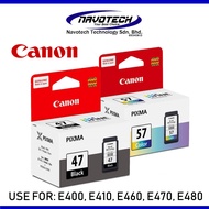 Canon PG-47/CL-57/CL-57S PG47 CL57 CL57S Cartridge For E410 E470 E400