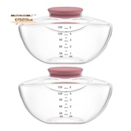 2 Pack Breastmilk Pump Storage Bottles 2pcs Breastmilk Container for  Upgraded M9 M9 Breast Milk Sto