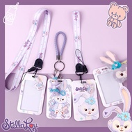 SG Stock EzLink ID Card Holder Kids Stella Lou Card Holder cartoon With Lanyard Neck Strap Card