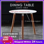 Vedourstyle Eames dining Round Table/meja makan/coffee table/meja kopi /study table/meeting table  C
