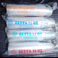 (isi5roll) cup gelas puspan ecoplast Aqua 220ml 10oz 12oz 14oz 16oz 16oz printing buah 22oz isi (1 r